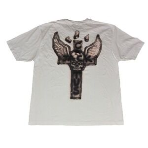 Travis‎ Scott T Shirt XL White JackBoys 2 C2 Tee NEW *holes